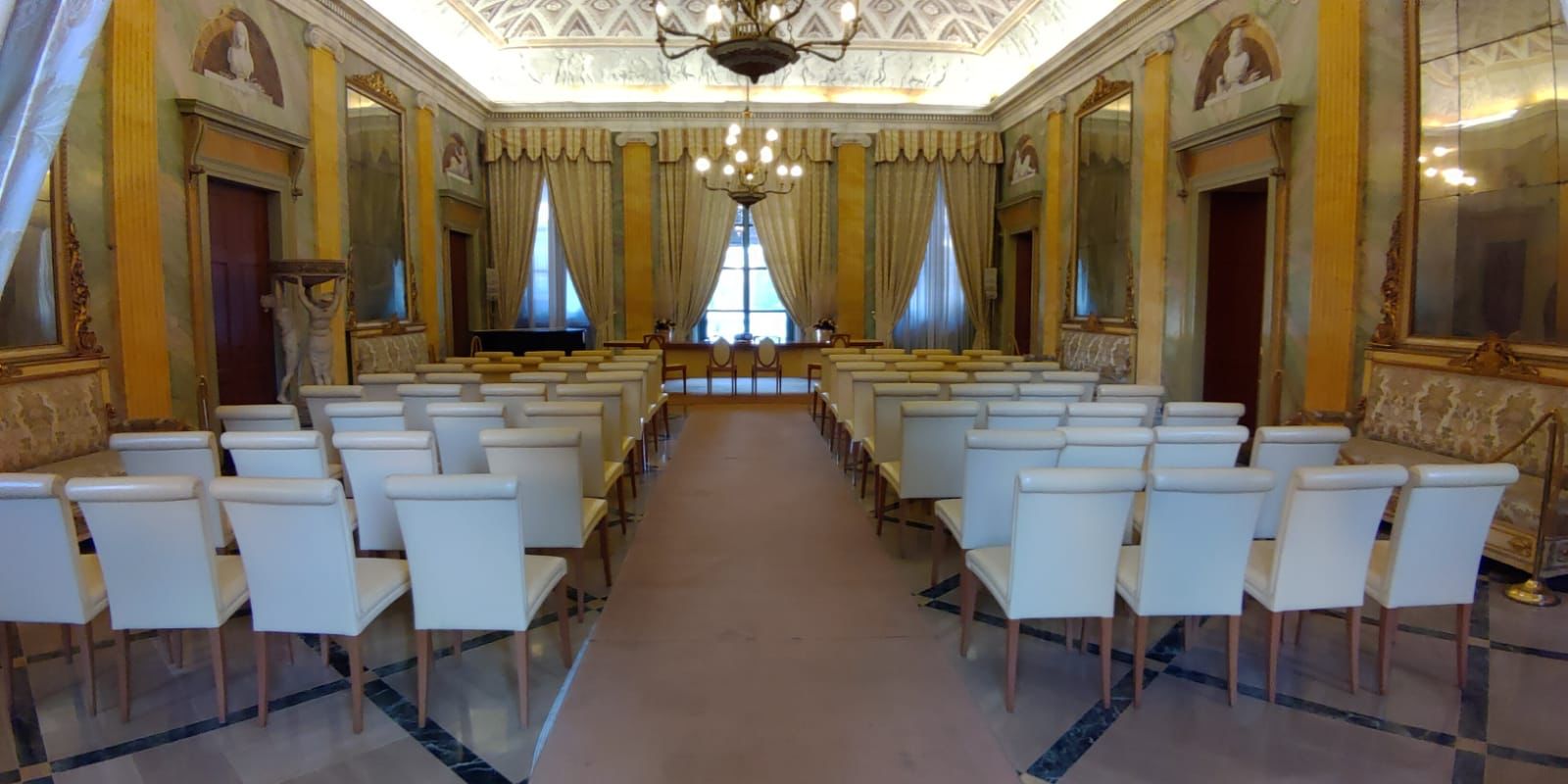 Sala degli Specchi — Villa Ghirlanda Silva